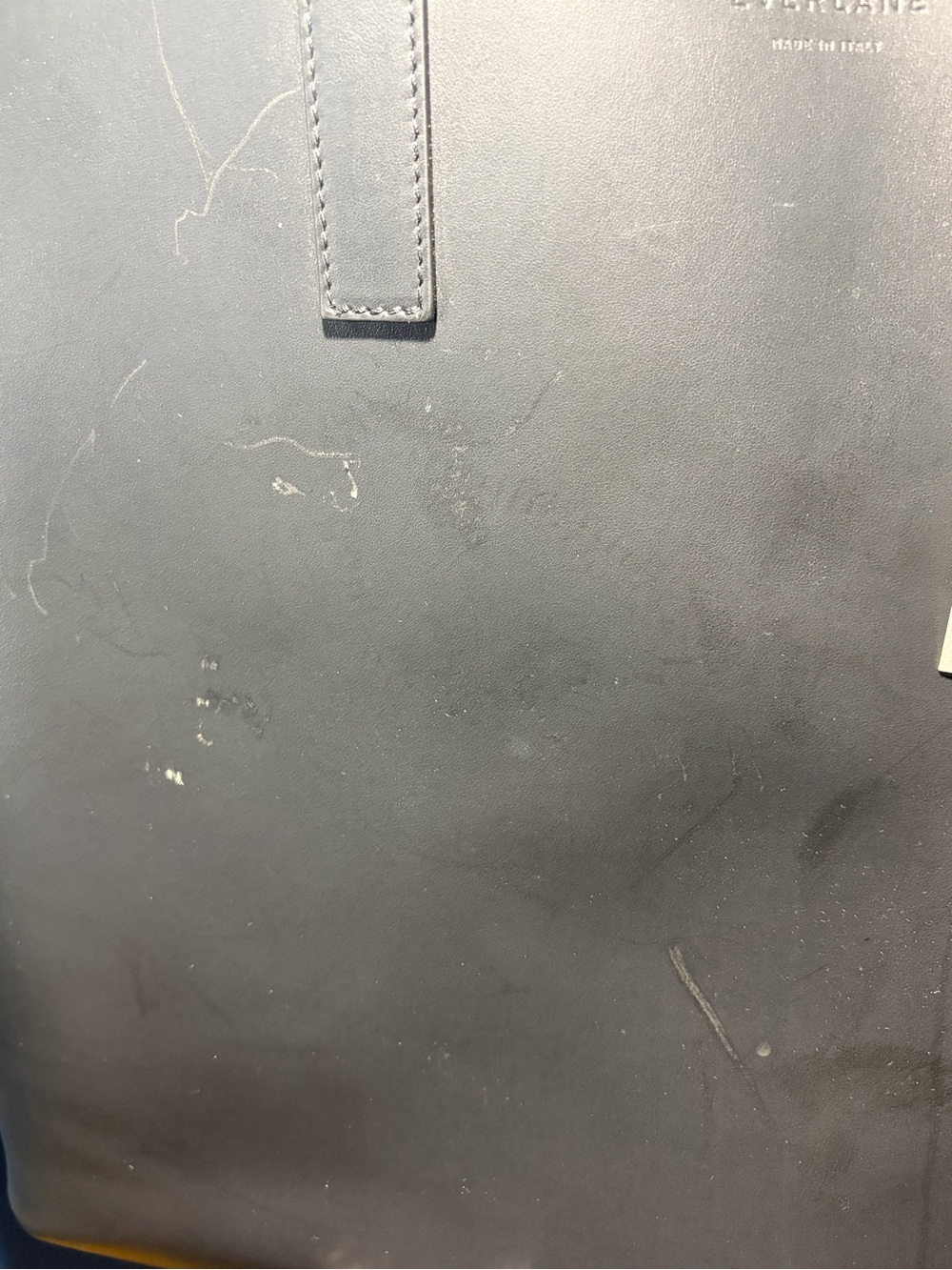 Women’s Black Italian Leather Tote Bag - [Everlane]